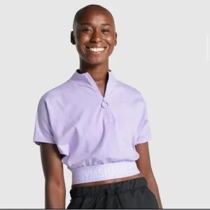 Gymshark Lavender Crop Top